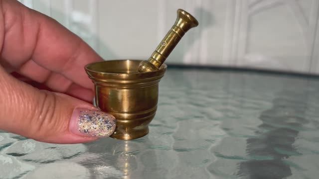 Мини Ступка с пестиком. Швеция.