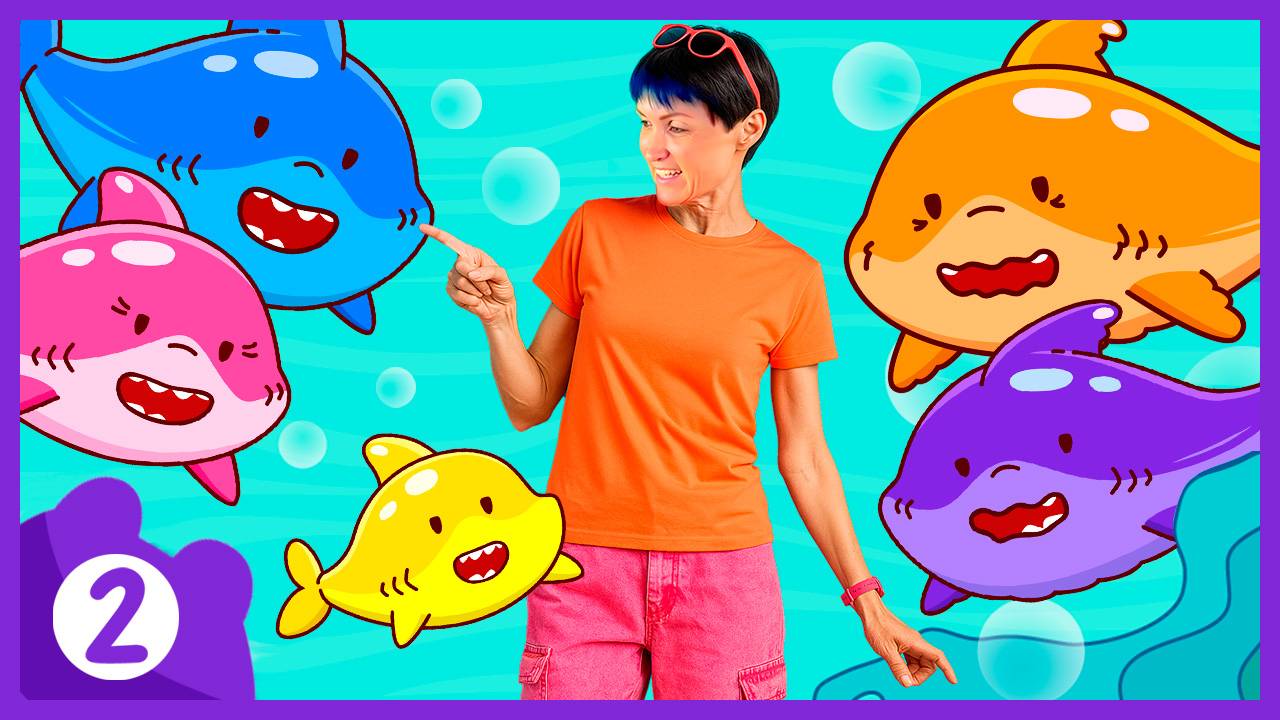 Маша Капуки и семья акул! Знакомимся с морскими жителями в Моей Минишколе!