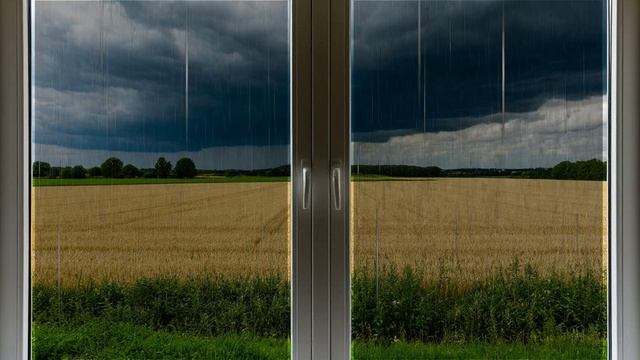 Звук природы для сна. Дождь. Природа. Звуки дождя и грома для глубокого сна 1 час