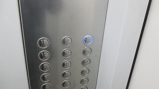 Лифты Г/П МЛМ-(Строведа), П/Л КМЗ-(Сириус) музык. @ г. Москва, ул. Алма-Атинская, д. 11к1-2 (2538)