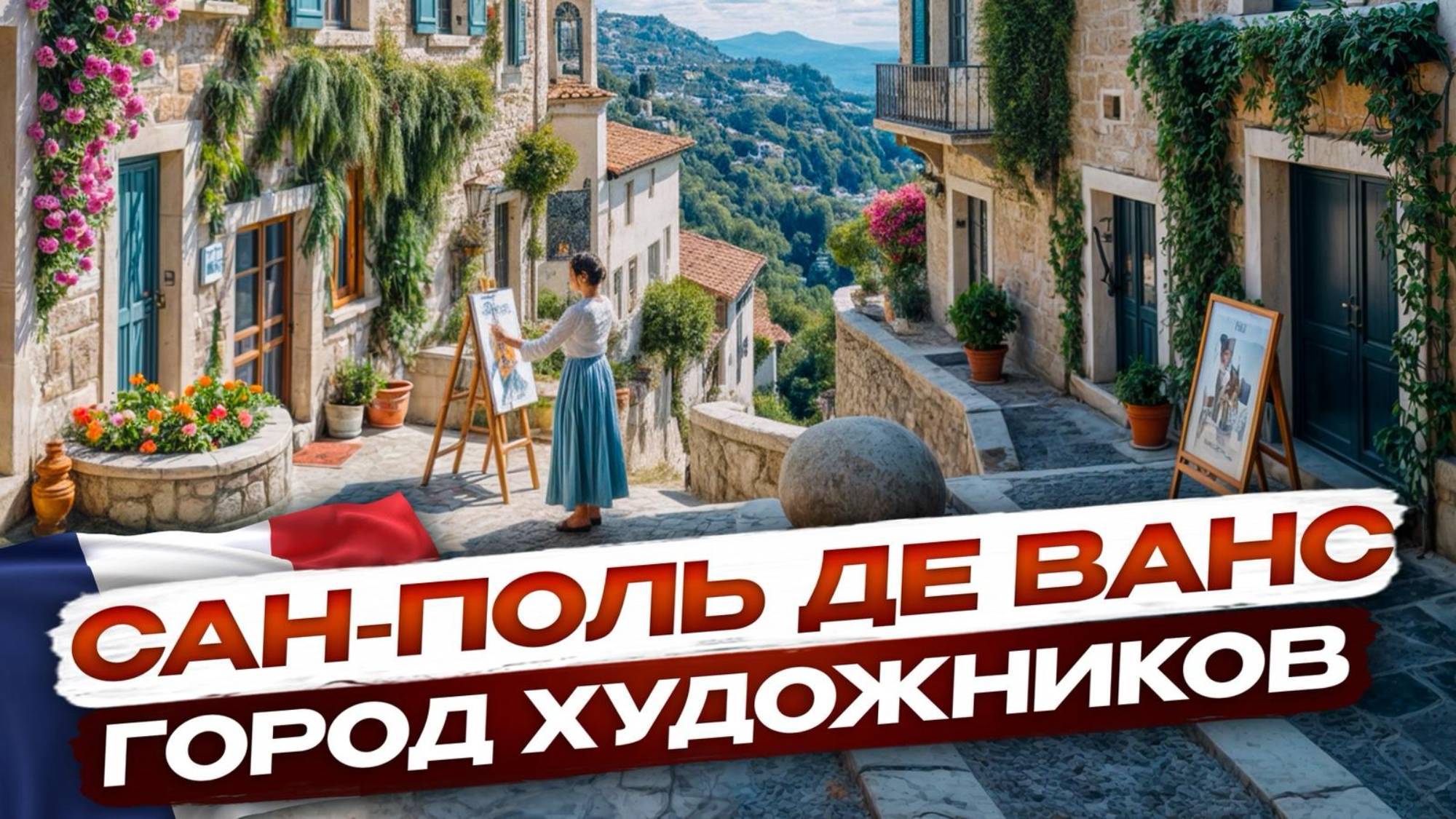 САН-ПОЛЬ ДЕ ВАНС стал СКРЫТЫМ РАЕМ для художников. И вот, почему: