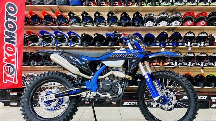 Мотоцикл эндуро ZUUMAV K6Н синий