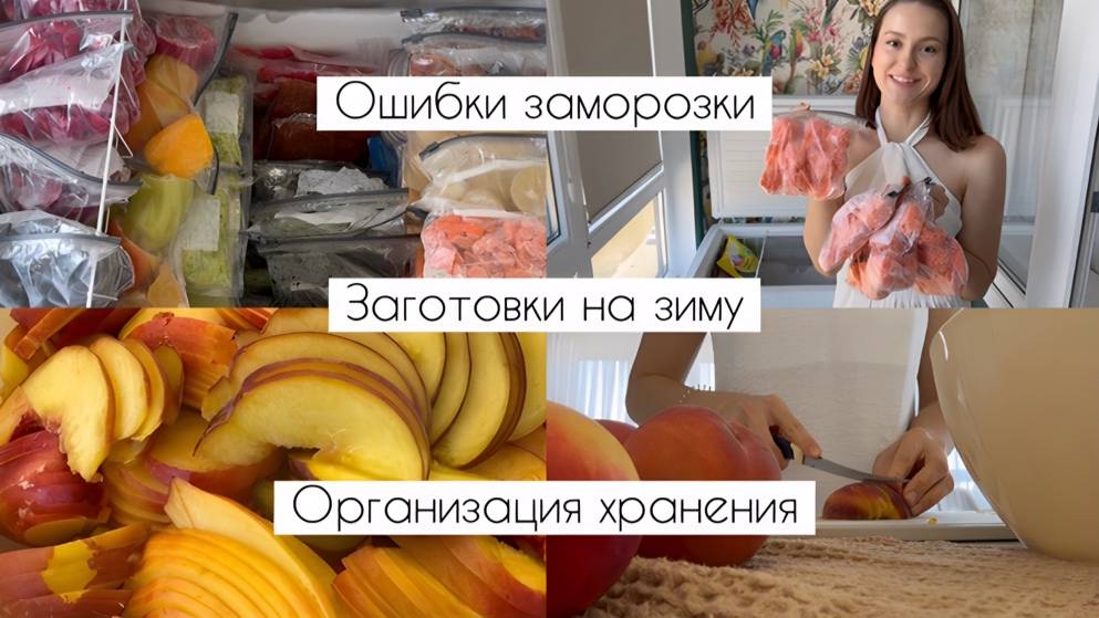 Заготовки на зиму | Заготовки на месяц полуфабрикатов