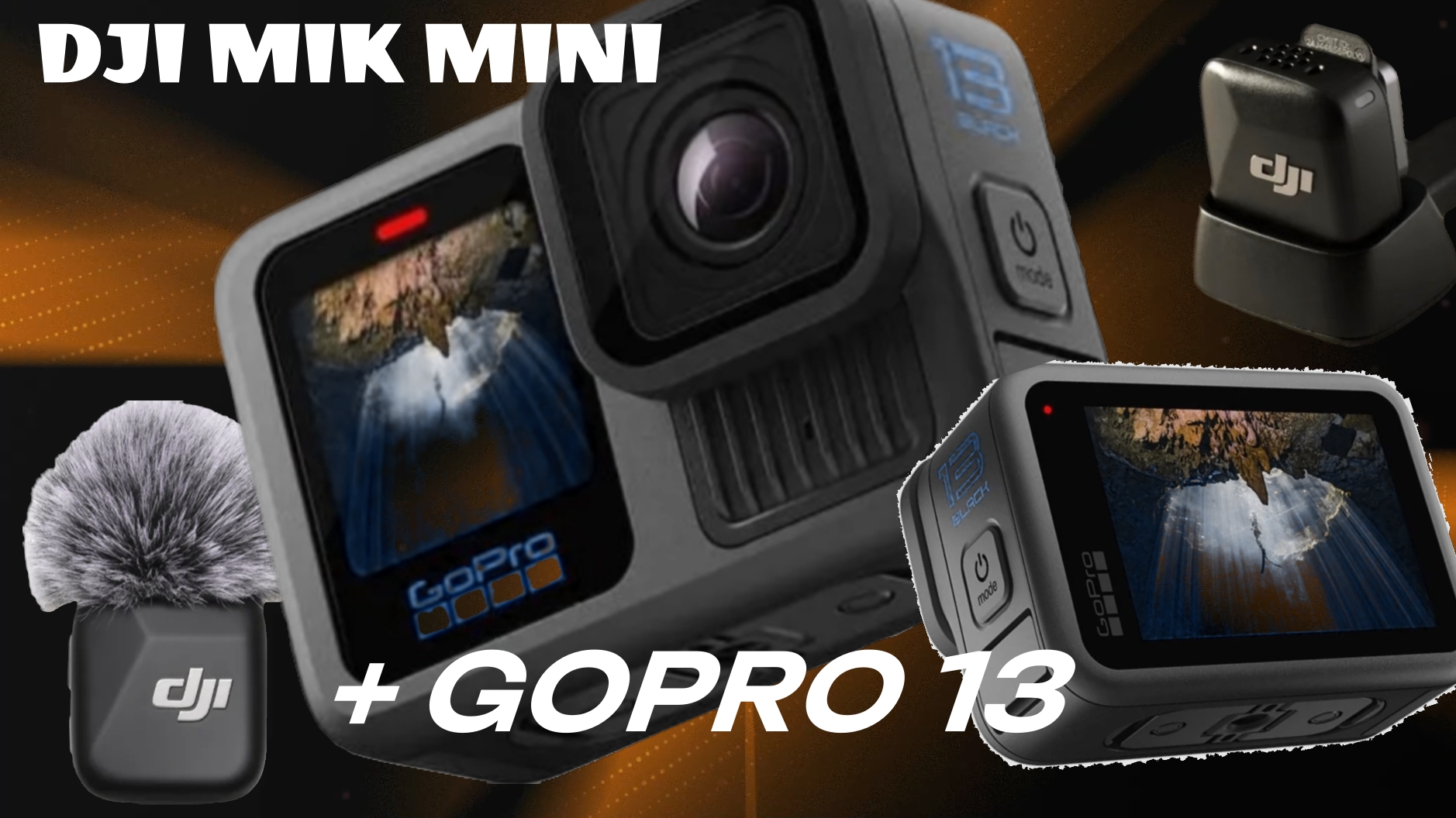 Обзор Маленького Микрофона Dji mini .Для экшен камеры Gopro 13.