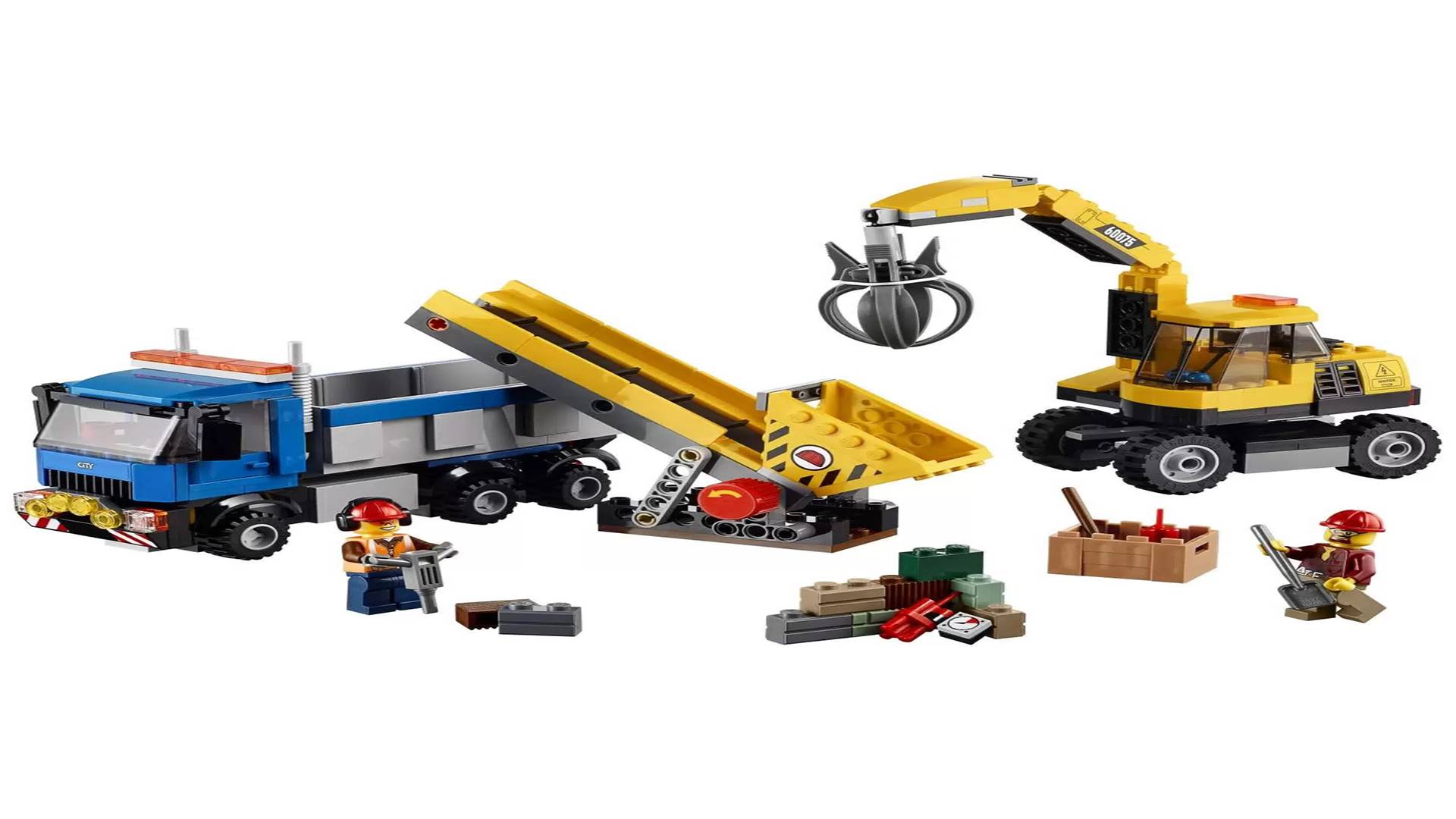 Lego City 60075 Экскаватор и грузовик