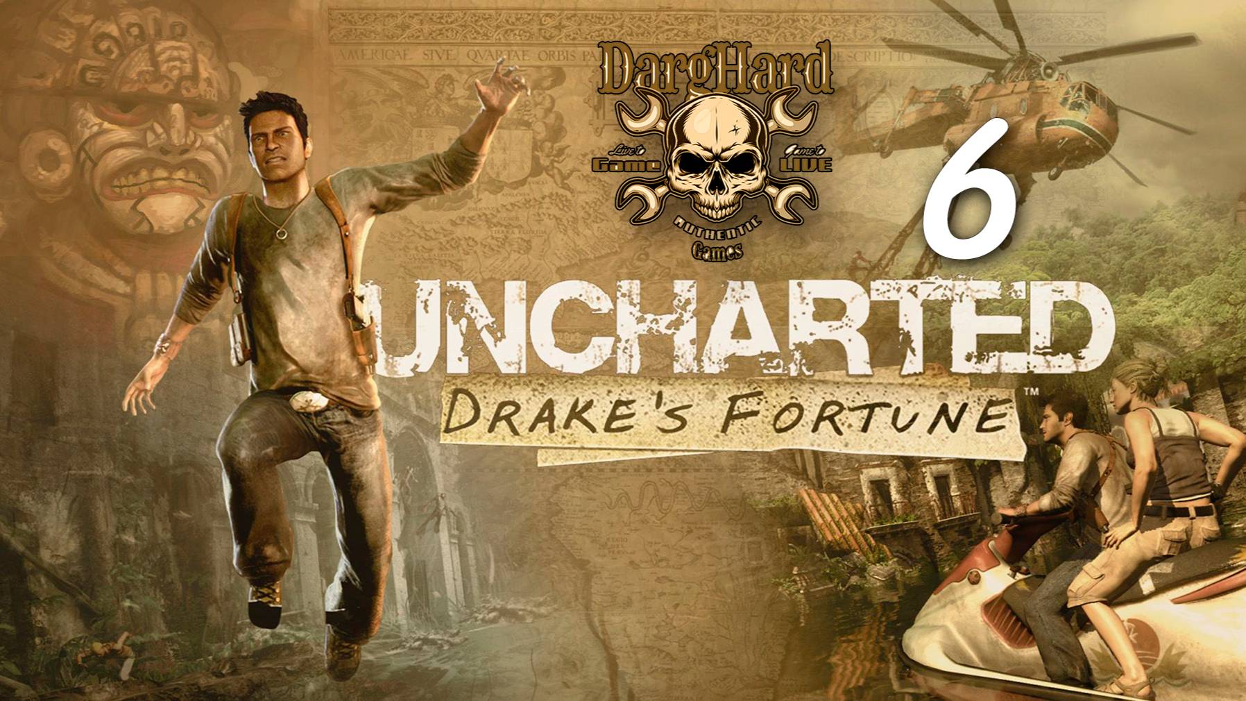 Uncharted Судьба Дрейка. 06. ФИНАЛ. Прохождение 4K Ultra HD 2160p Без Комментариев!