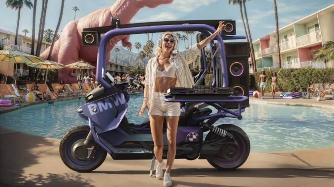 Сумашедший концепт BMW | Motorrad Vision CE