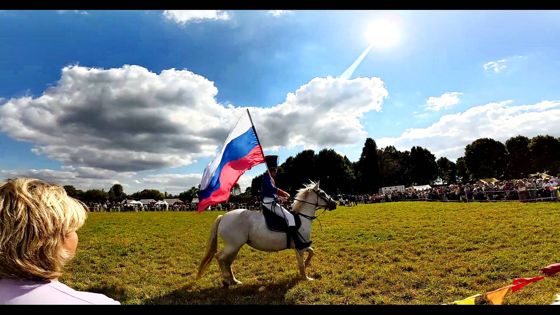 Атмосфера III Всероссийского военно-патриотического фестиваля "Сабуровская крепость".с. Сабурово.ч1