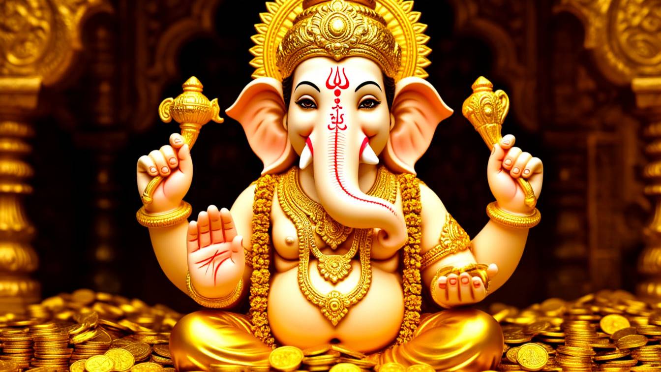 🔥 МАНТРА ГАНЕШИ ДЛЯ РАЗРУШЕНИЯ ПРЕГРАД! Vakratunda Mahakaya - Сила для Победы и Удачи! 🐘🙏