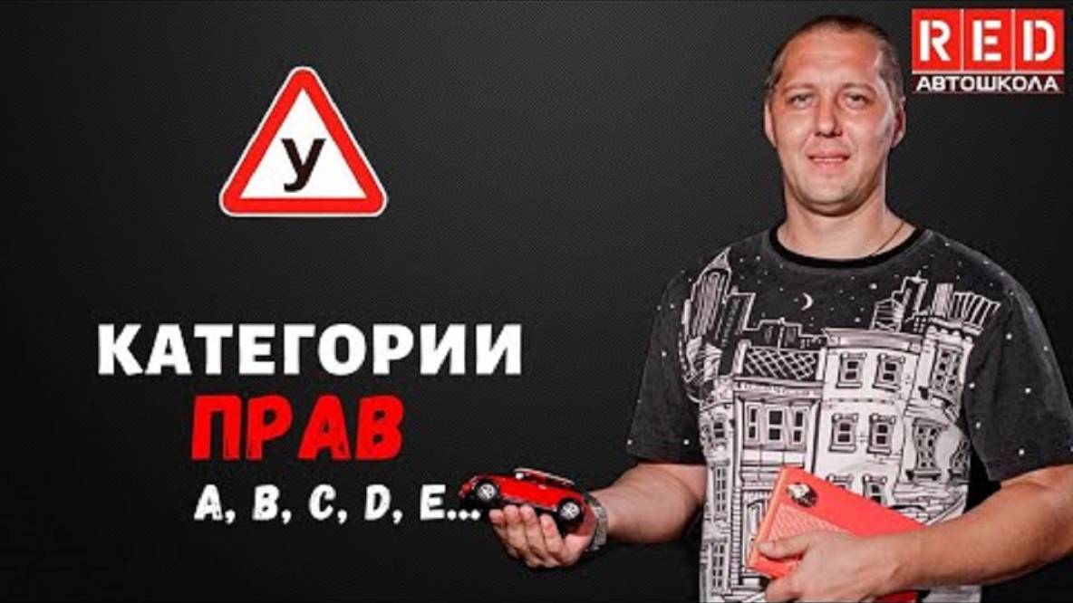 Как разобраться в Категориях водительских удостоверений.