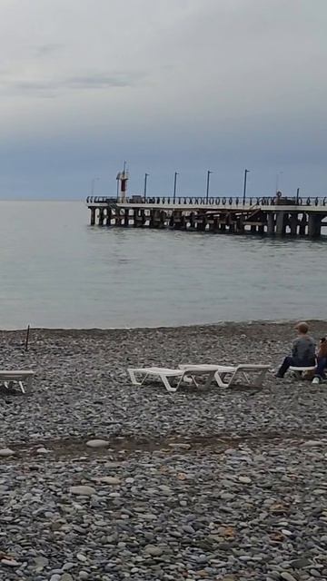 Лазаревское в октябре