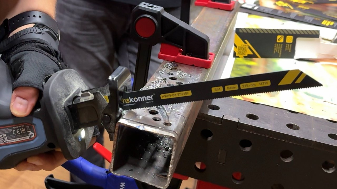 Пилки по дереву и металлу, рулетка Hanskonner