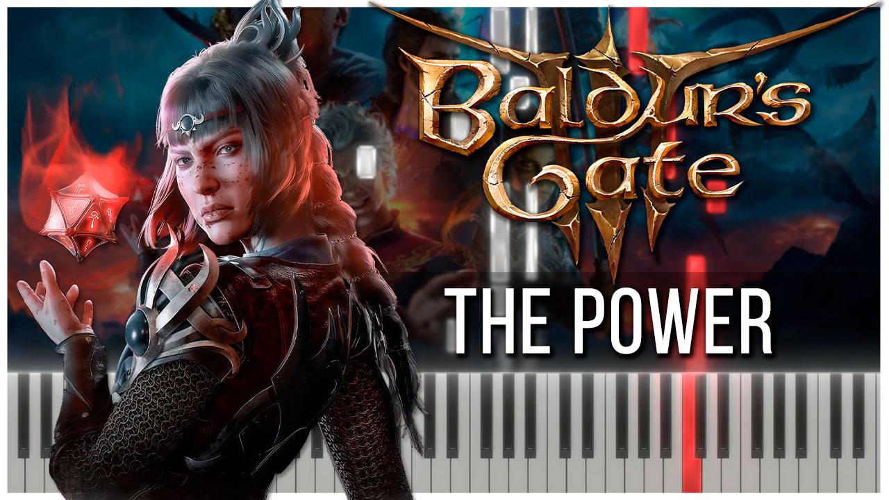 The Power (Baldur's Gate 3) 【 КАВЕР НА ПИАНИНО 】