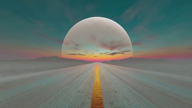 Neon Sunset ｜ Futuristic Ambient Soundscape for Sleep, Meditation & Deep Focus