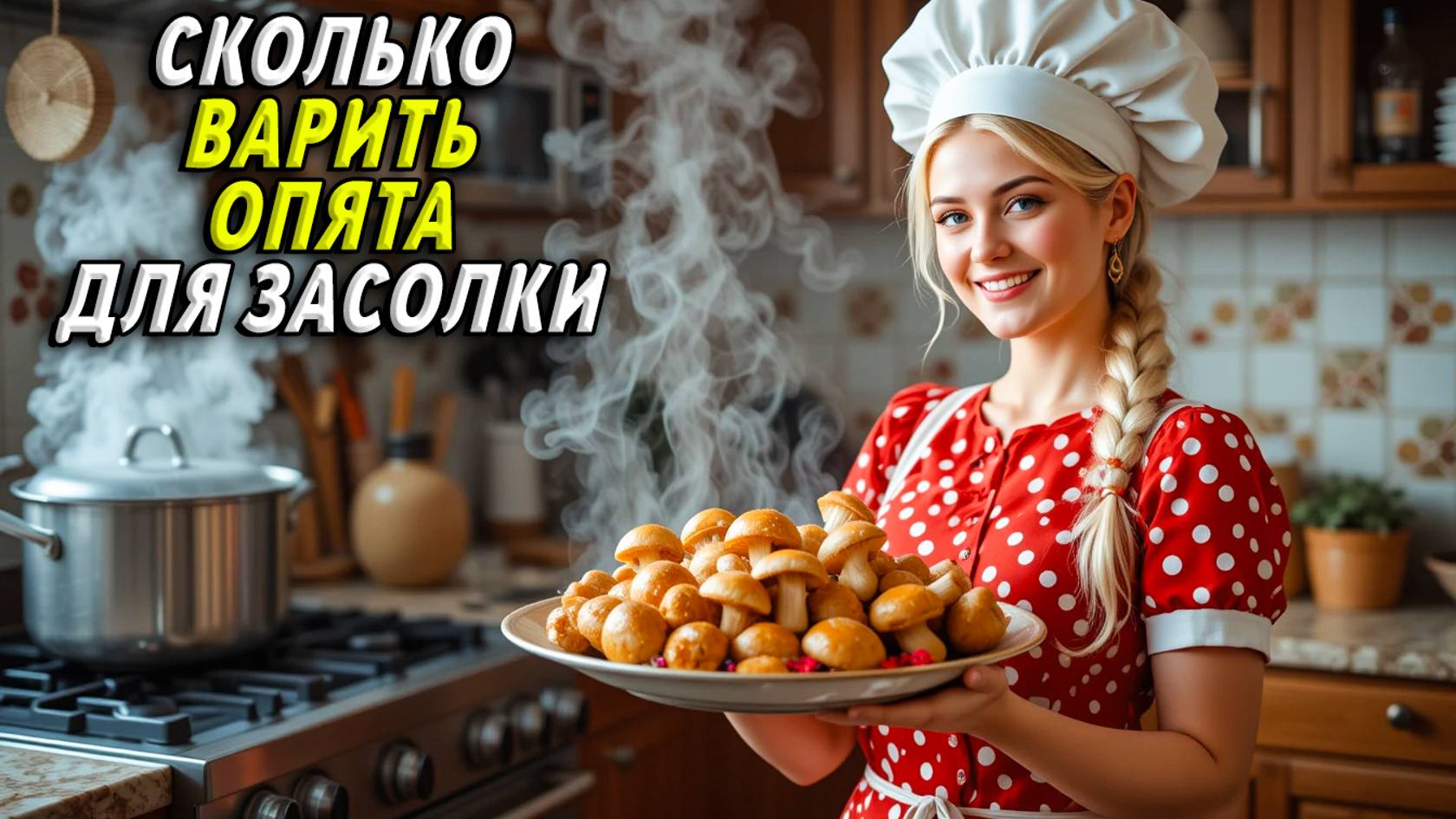 Сколько варить опята для засолки