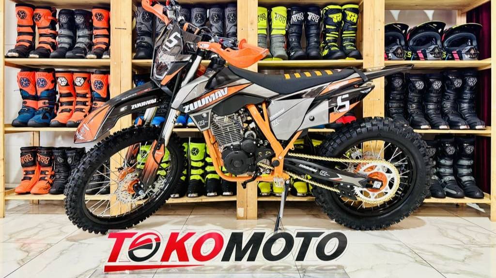 Мотоцикл эндуро ZUUMAV K5 LITE оранжевый