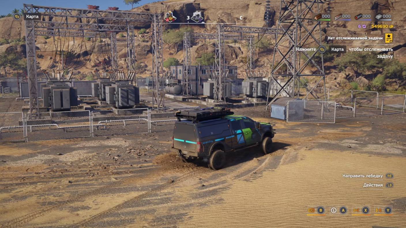 Электрификация строительной базы на карте «Привал» в RoadCraft