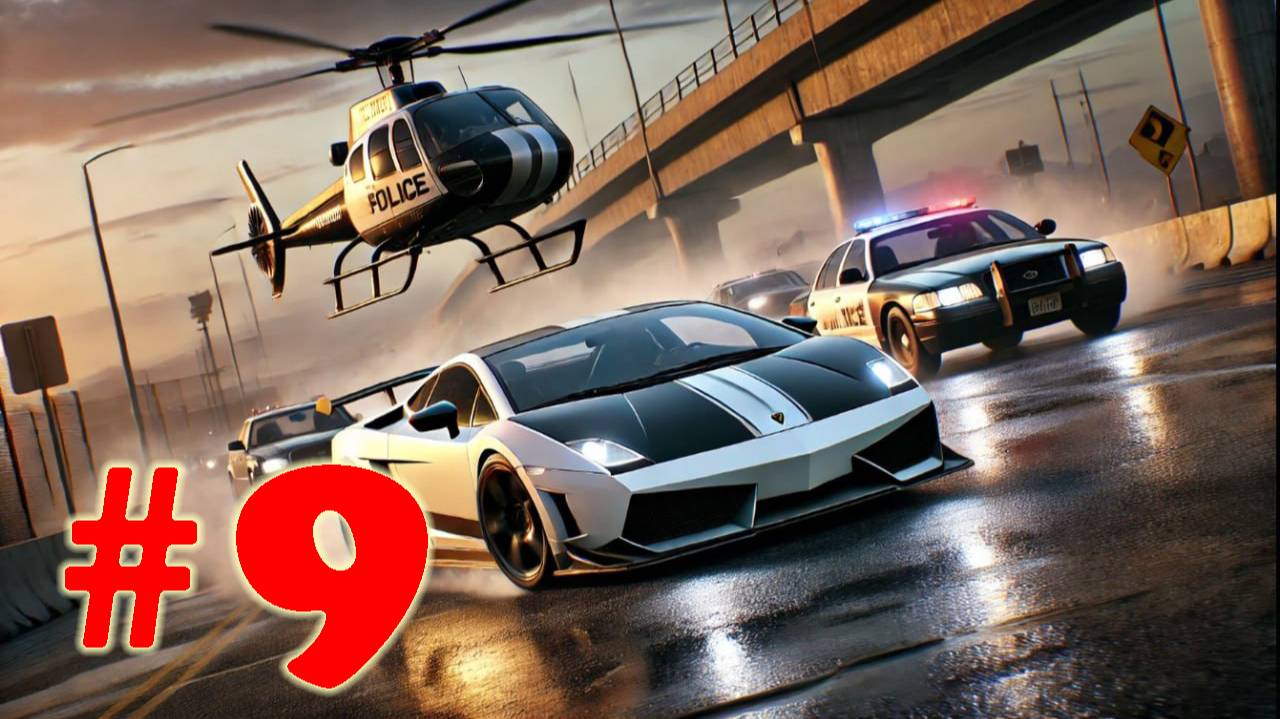 Need for Speed: Most Wanted ➤ прохождение №9 | Босс №-4 Джей Ви |