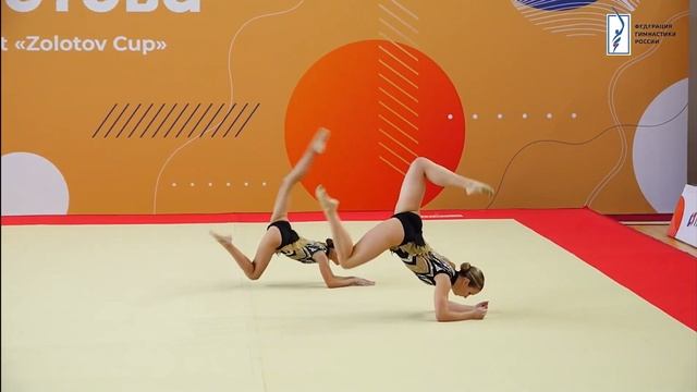 ЖП 12-18, Ильюхина Маргарита - Ильина Мария, Темповое упражнение