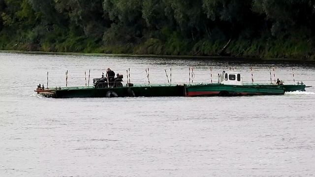 паромная переправа на Оке