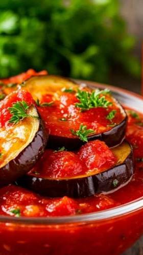 Острые баклажаны на зиму