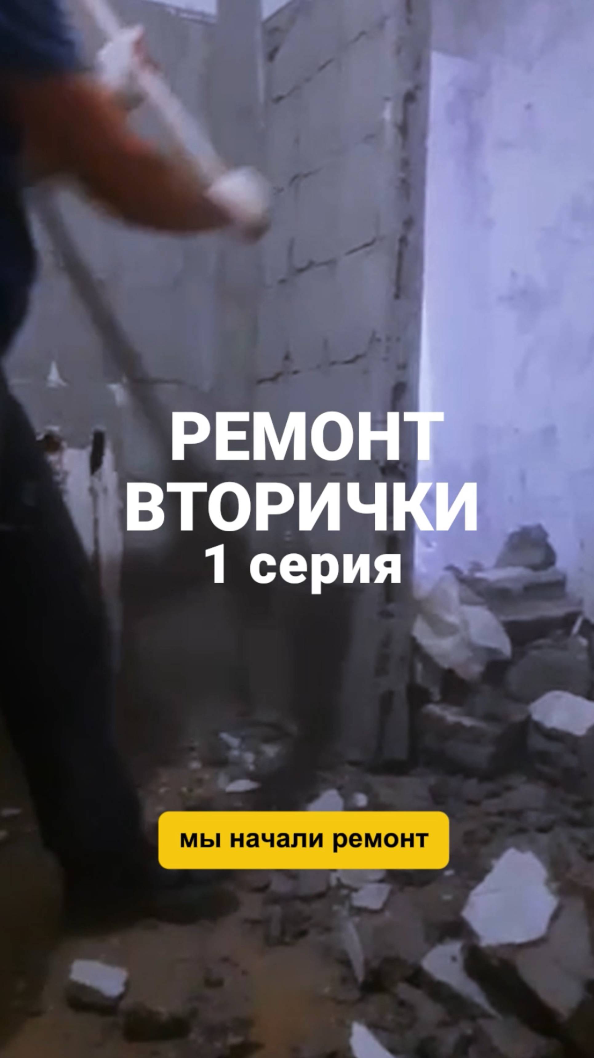 Ремонт ВОРИЧКИ - 1 серия.