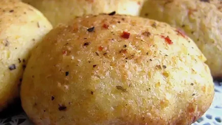 Гороховые булочки.