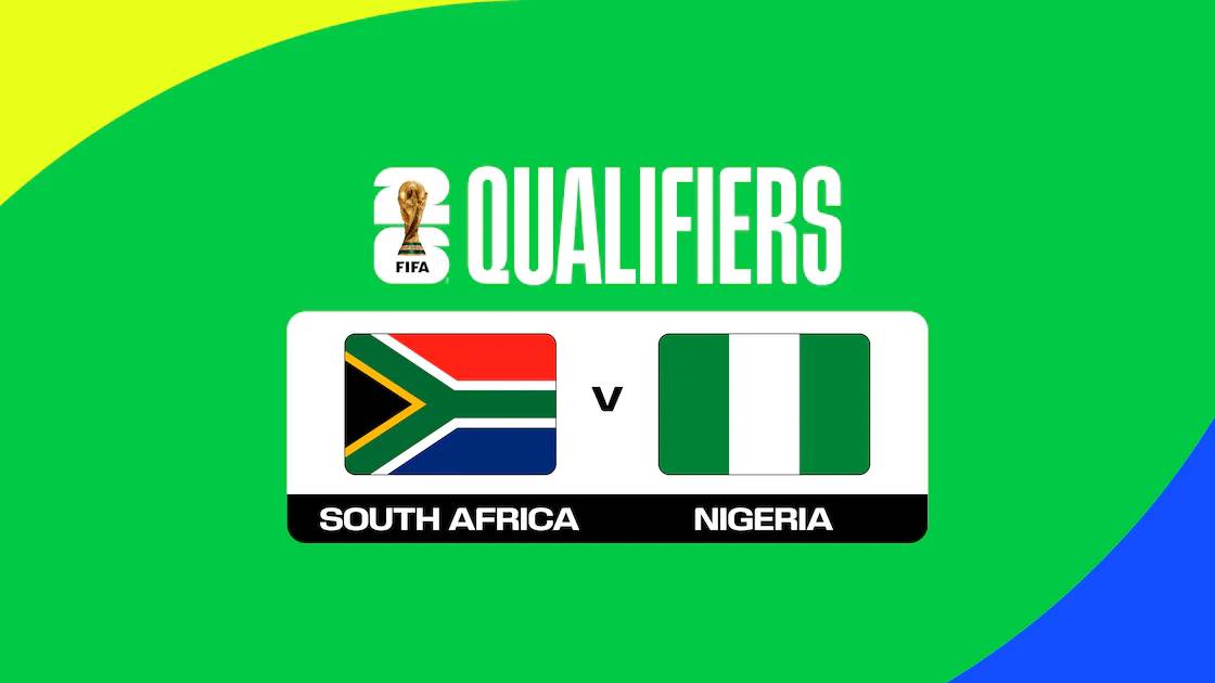 ЮАР — Нигерия Футбол ЧМ 2026. Африка. Отборочные матчи. Групповой этап | 09.09.2025 |