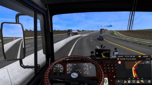 ETS2 Возим грузы на МАЗИКЕ