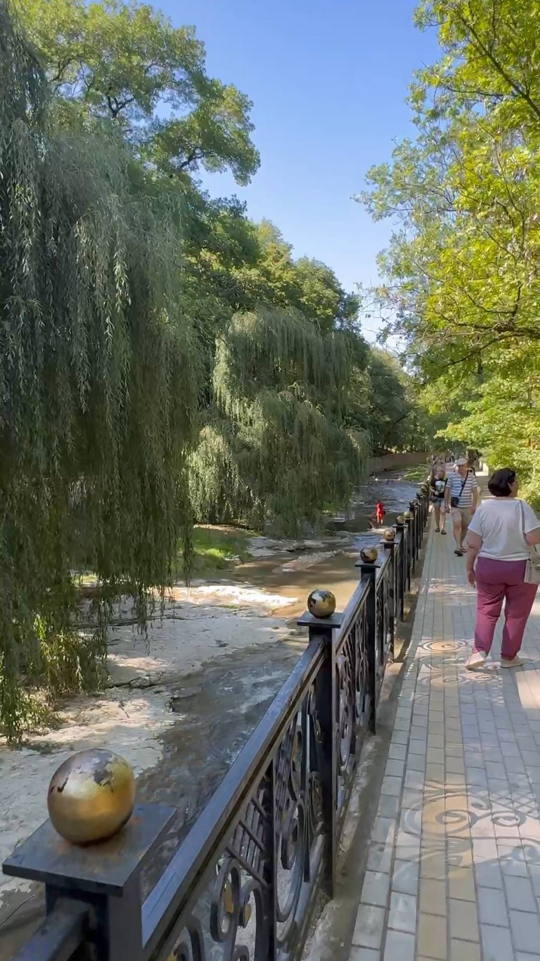 Ивы, камни и утиные истории Кисловодского парка