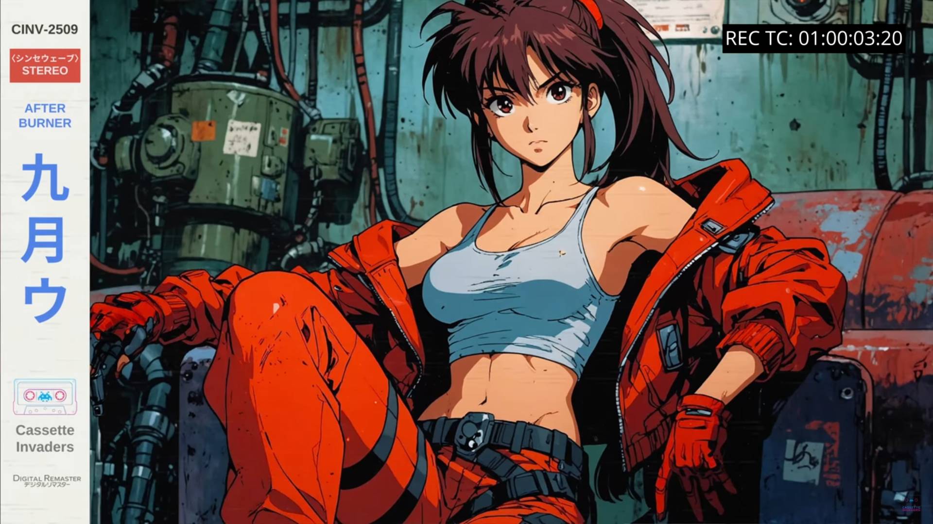 Synthwave Cyberpunk Mix | Mecha Combat Retrowave for Focus Coding-Cassette Invaders_08-09-2025