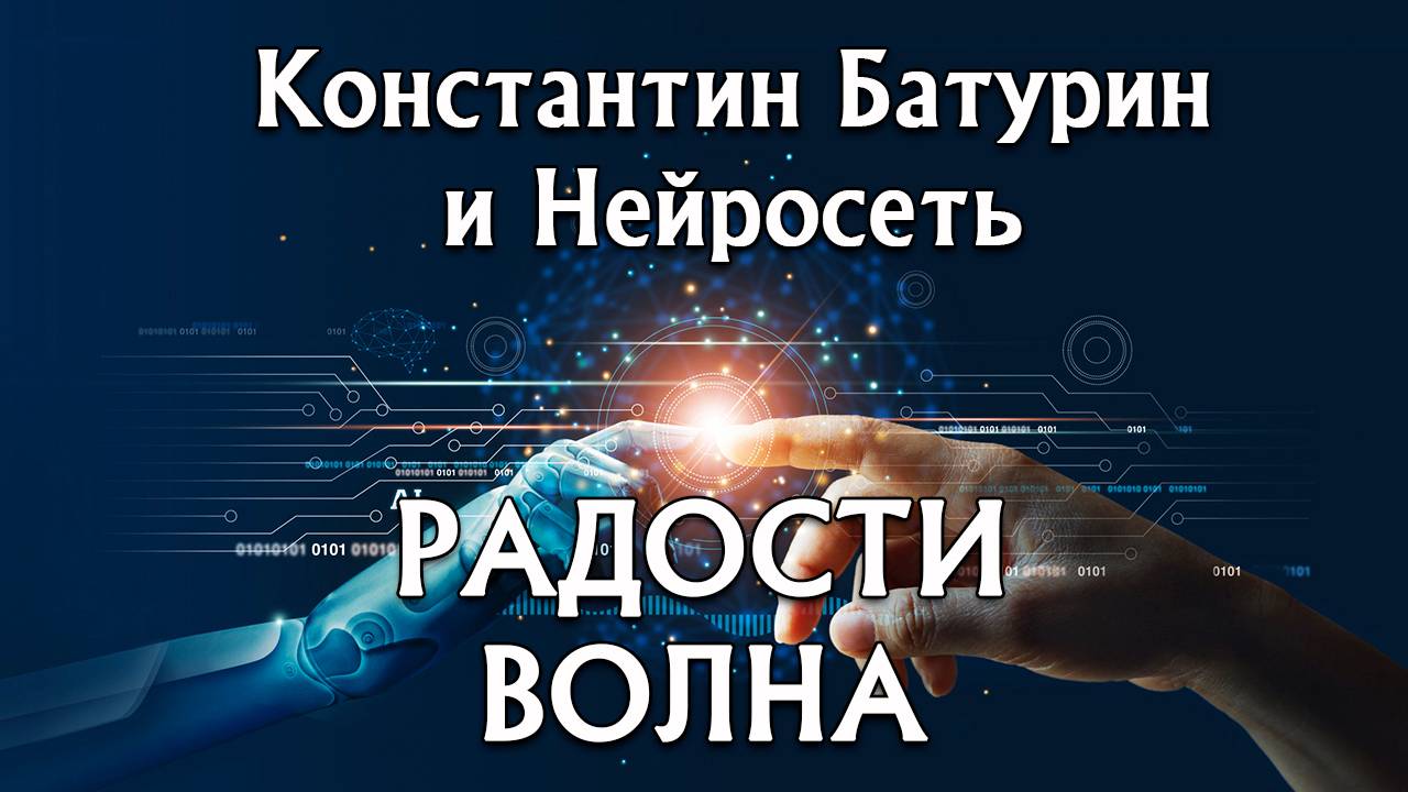 РАДОСТИ ВОЛНА - Константин Батурин и Нейросеть