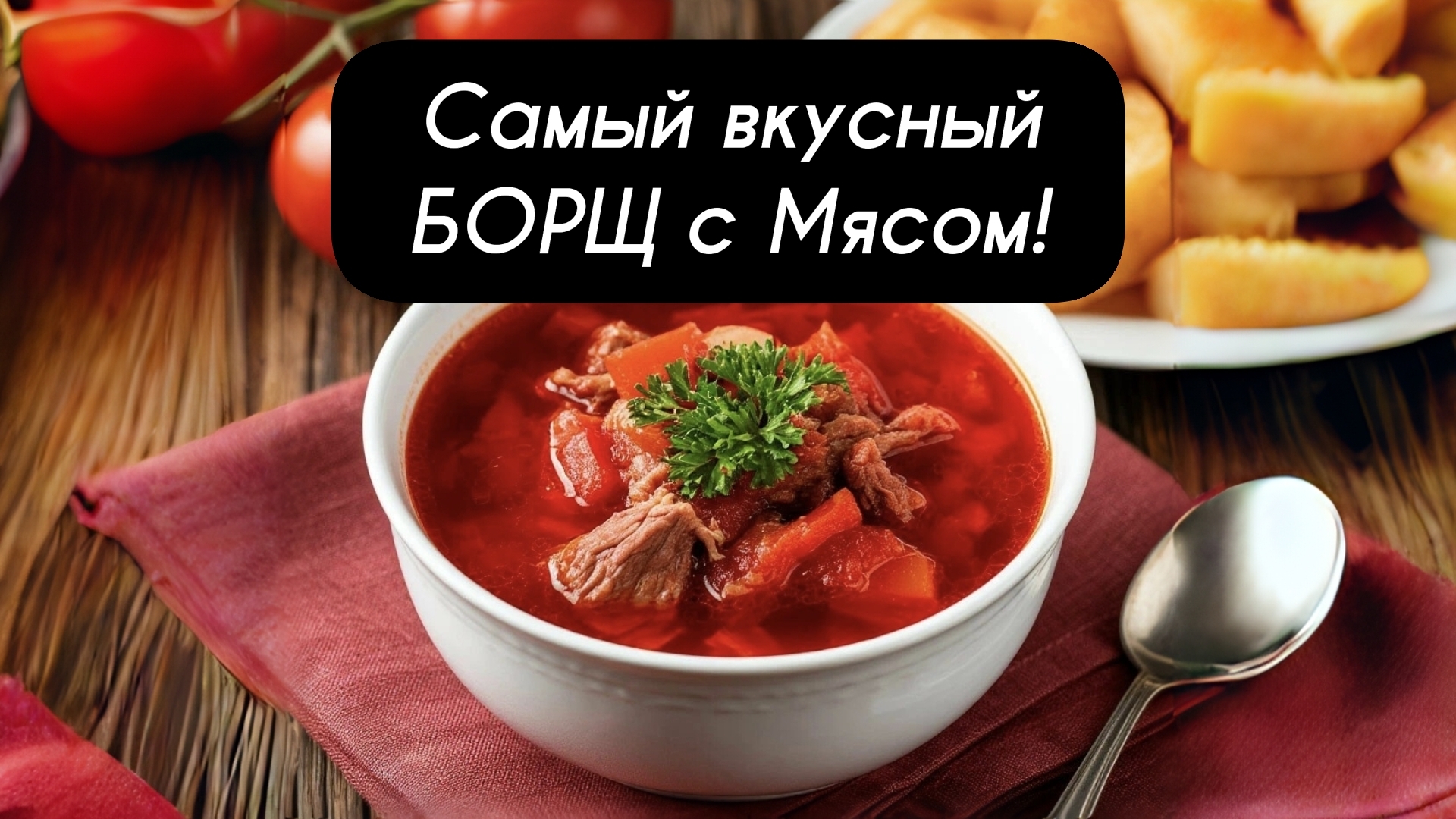 Самый вкусный БОРЩ с Мясом!