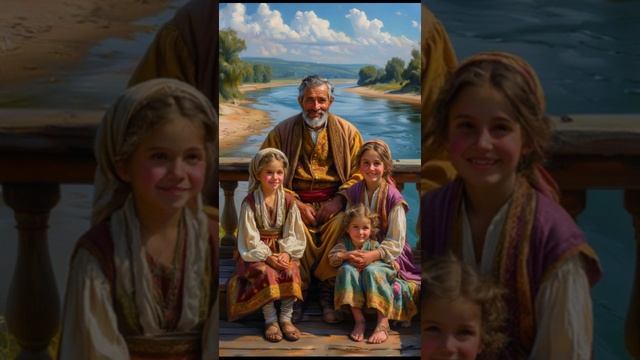 Татарская счастливая семья!