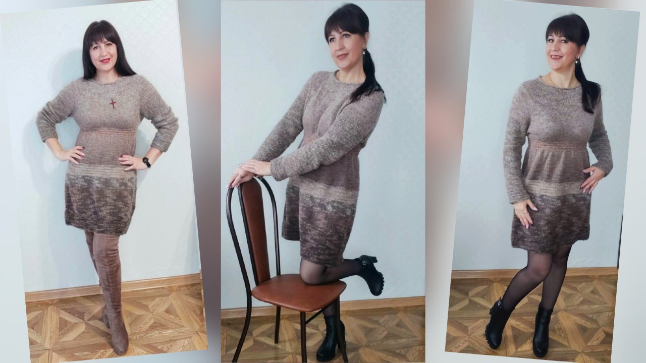 ✨️Платье спицами "ГРАНЖ"✨️ Мастер класс ✨️