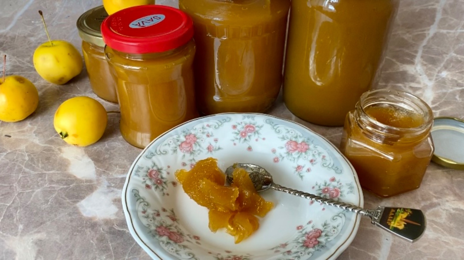 Повидло из ранеток . Вот такое повидло из яблок готовлю на зиму уже много лет
