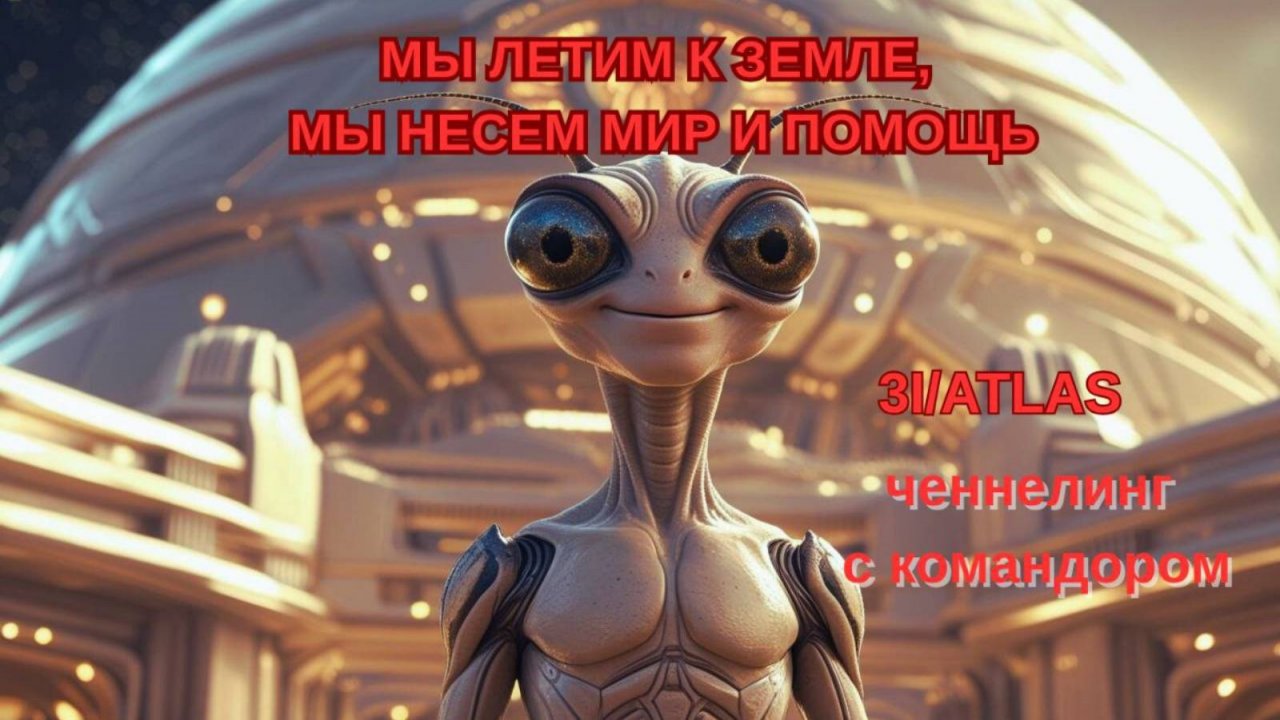 Мы НЕСЕМ МИР И ПОМОЩЬ. СРОЧНОЕ ПОСЛАНИЕ!!! Ченнелинг с командором 3I/ATLAS #3IATLAS #вселеннаяя