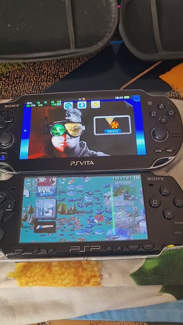 Red Alert      PSP VS PS VITA   #gaming #redalert  #psp #psvita
