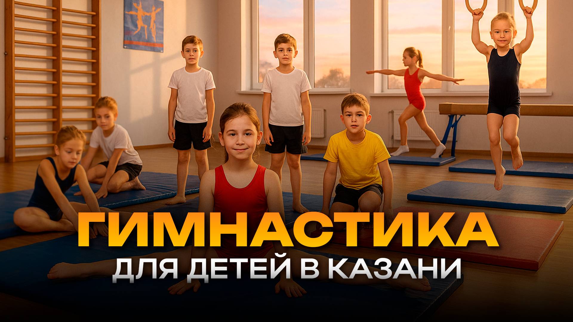 Где в Казани растят чемпионов по гимнастике
