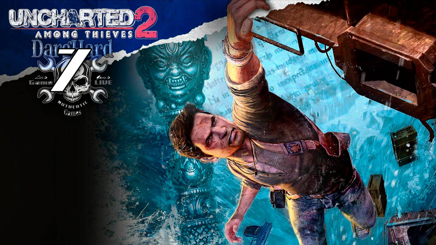 Uncharted 2: Cреди воров. PS5. 07. Часть 7. Прохождение 4K UltraHD 2160p Без Комментариев!