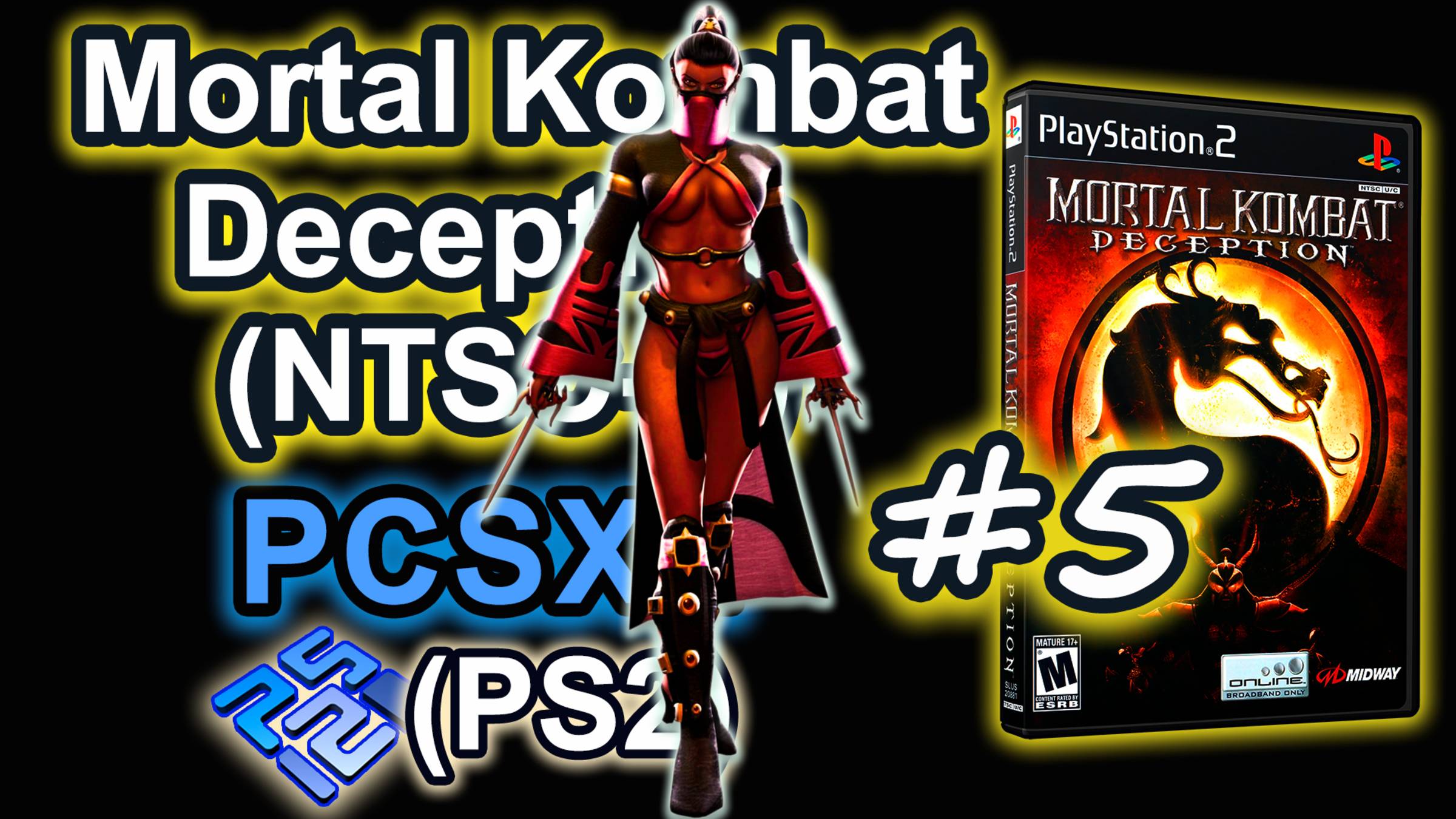 Mortal Kombat - Deception (PCSX2, SLUS-20881P, Comentado, Arcade, 2025) Mileena #5