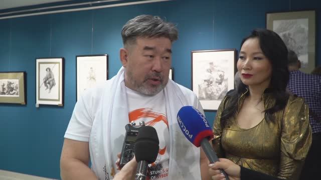 В ЦЕНТРЕ ВНИМАНИЯ эфир 31 01 2024 ВЫСТАВКА СОЛБОН ЛЫГДЕНОВ