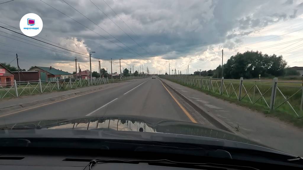 Новосибирская область. Поселок Колывань.