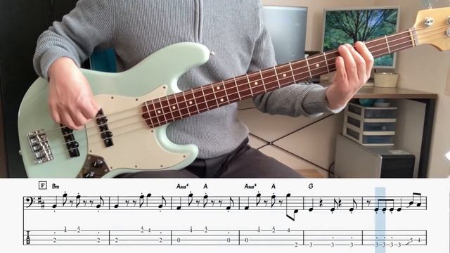 ABBA - Зная меня, зная тебя - Кавер на бас-гитару