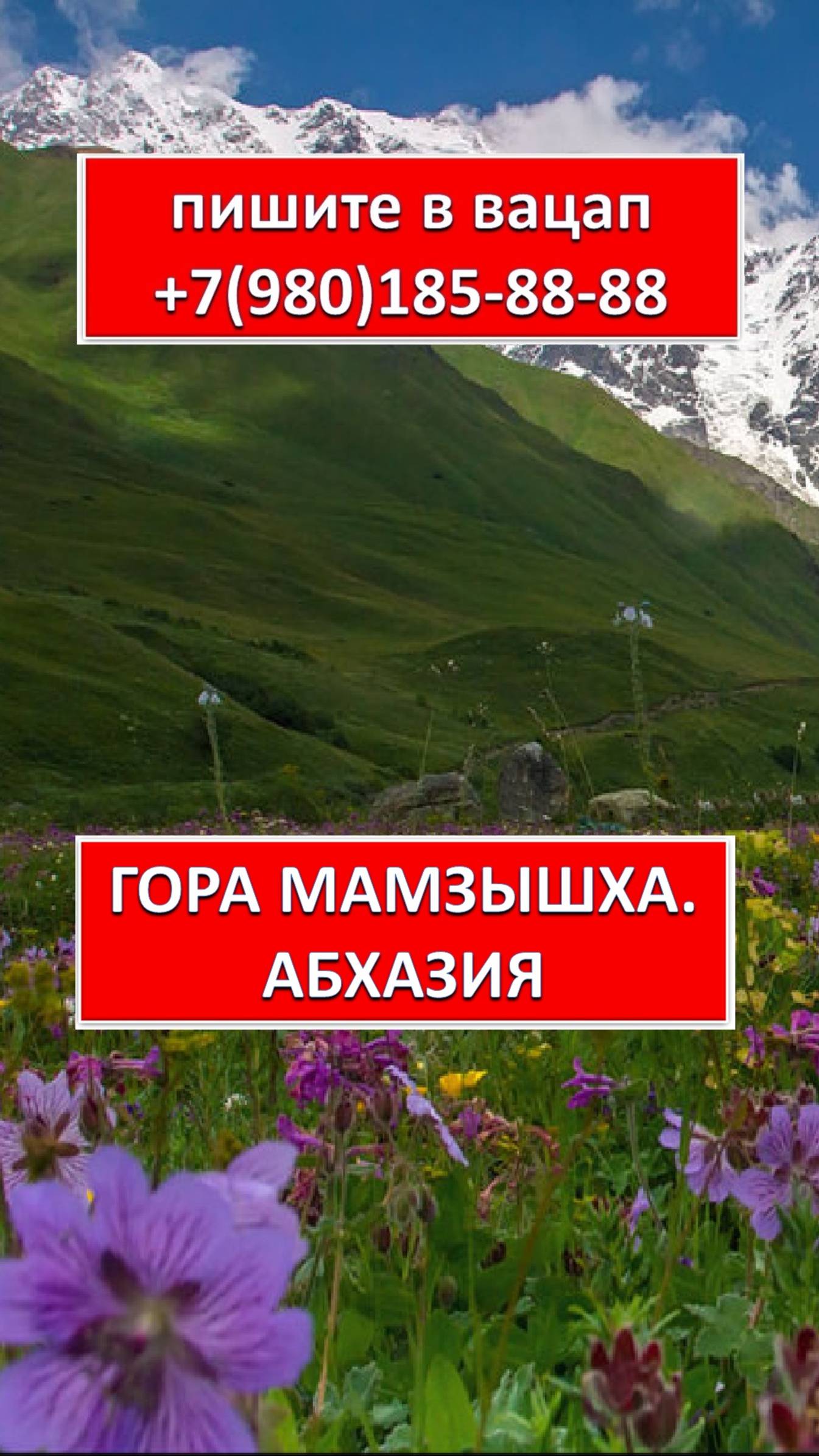 ГОРА МАМЗЫШХА. АБХАЗИЯ