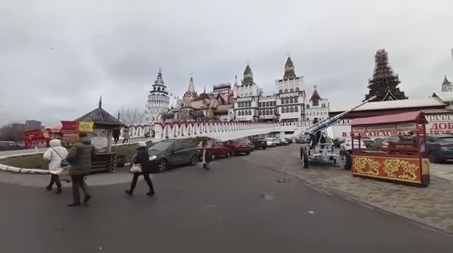 Измайловский вернисаж Поездка за платками Московской мануфактуры