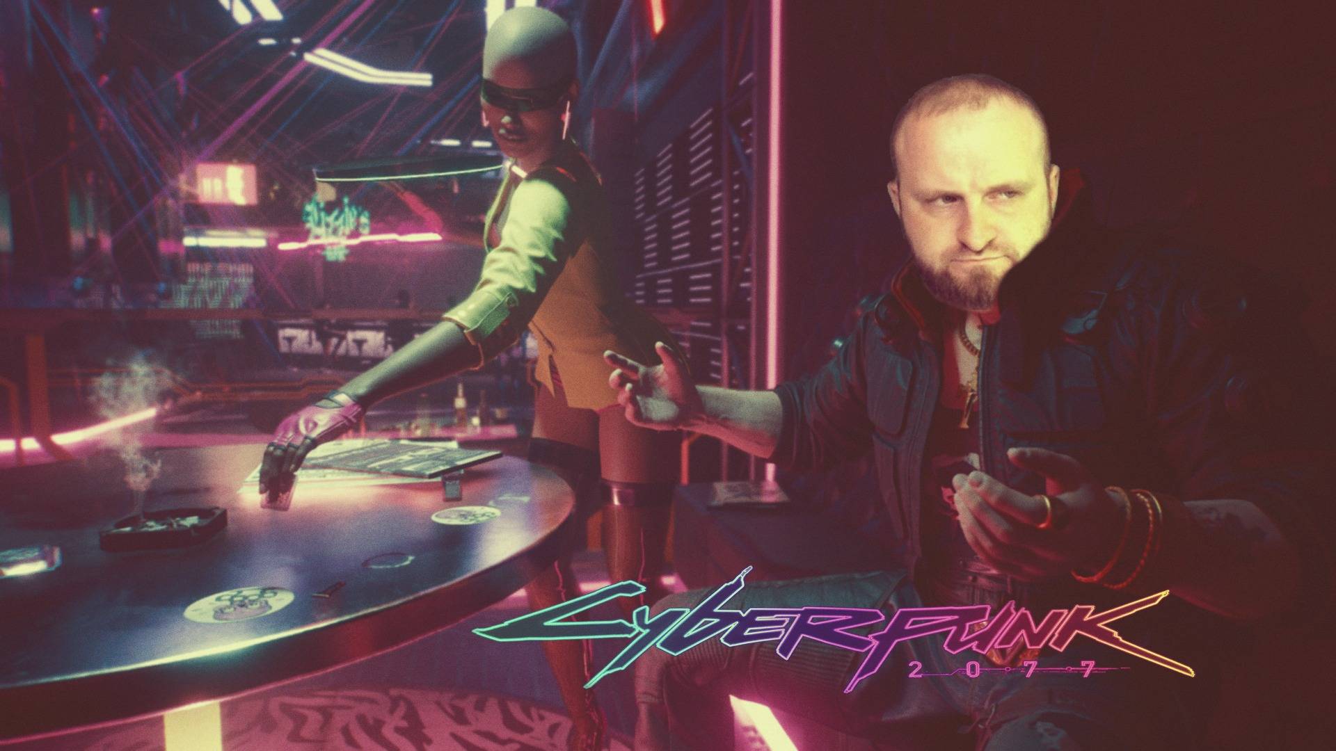 Cyberpunk 2077 на ультра графике в эфире. Возрождение. Игра 1
