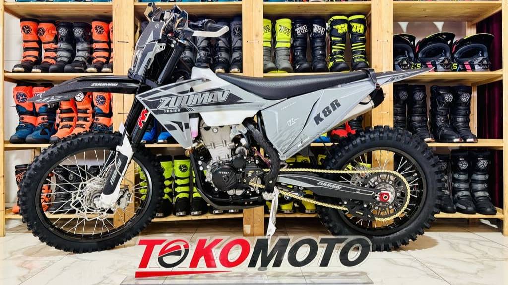 Мотоцикл эндуро ZUUMAV K8R YBS-300 (чёрный)