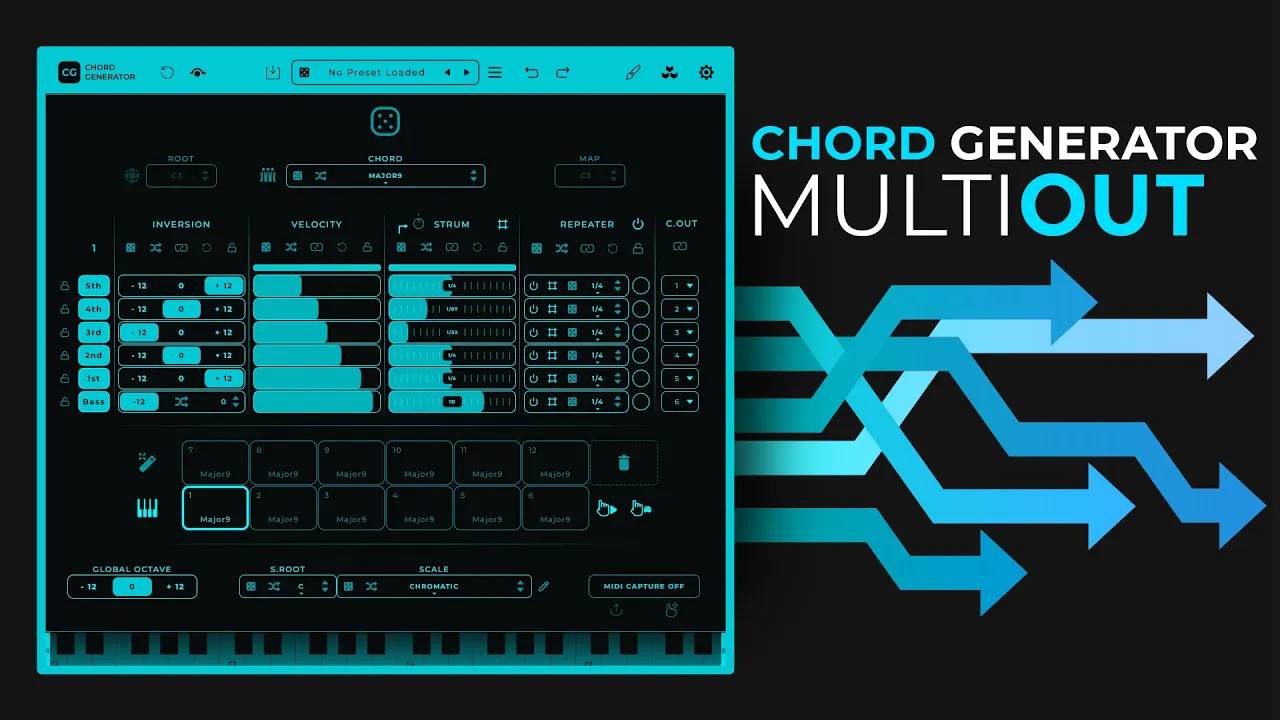 Mario Nieto Chord Generator: Exploring New Multiout Features