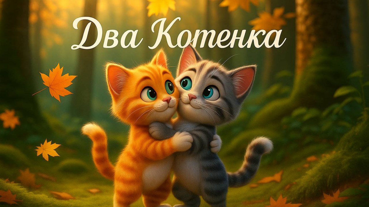 Два котенка|Детская сказка😊🐾